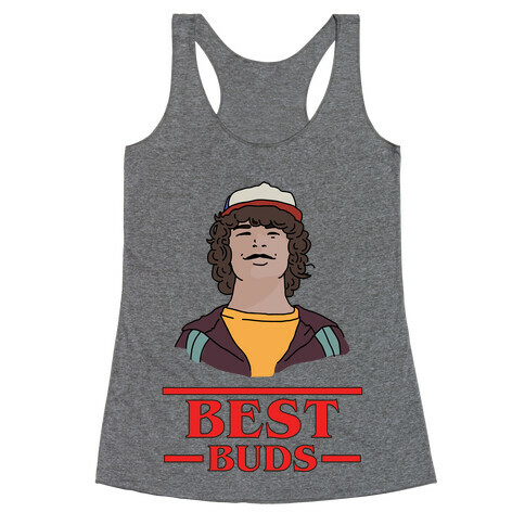 Best Buds Dustin Racerback Tank Top