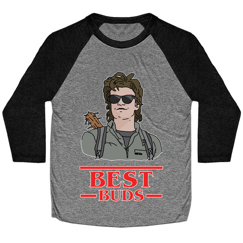 Best Buds Steve Baseball Tee