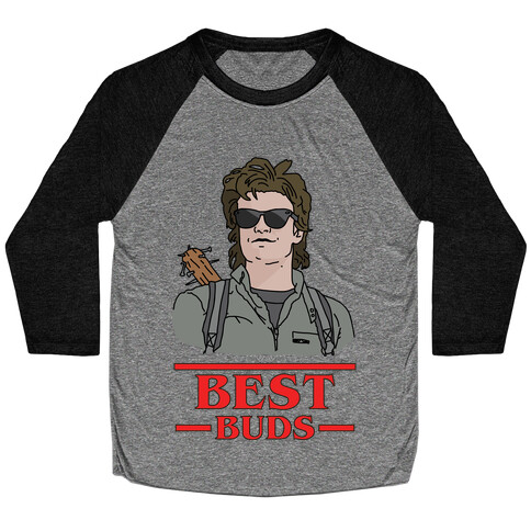 Best Buds Steve Baseball Tee