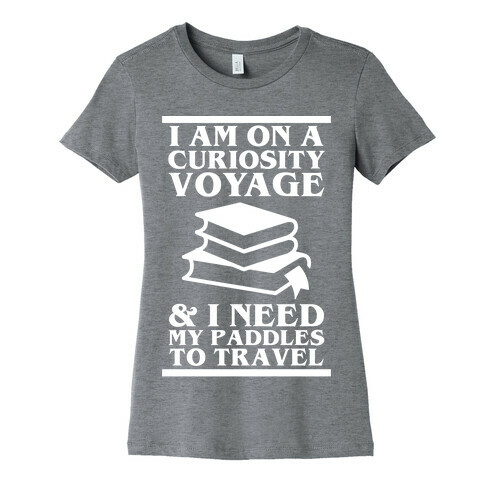 Curiosity Voyage Womens T-Shirt