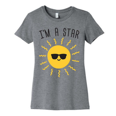 I'm A Star (Sun) Womens T-Shirt