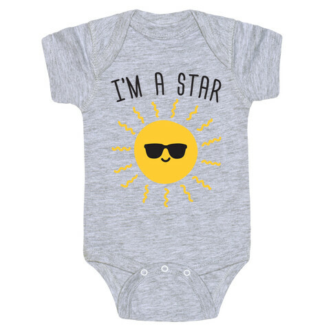 I'm A Star (Sun) Baby One-Piece