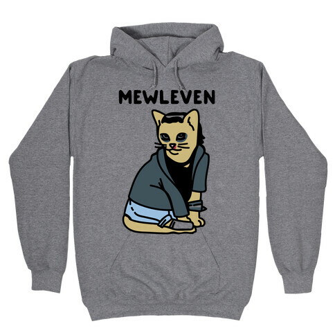 Mewleven Parody Hooded Sweatshirt