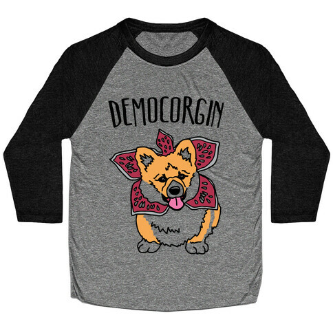 Democorgin Parody Baseball Tee