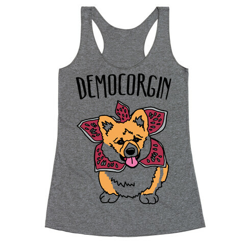 Democorgin Parody Racerback Tank Top