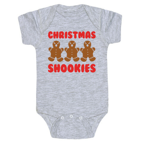 Christmas Shookies  Baby One-Piece