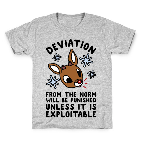 Deviation Rudolf Kids T-Shirt