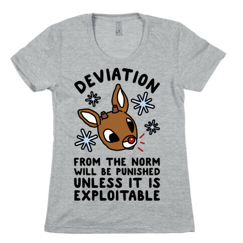 Deviation Rudolf Womens T-Shirt