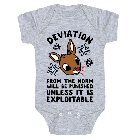 Deviation Rudolf Baby One-Piece