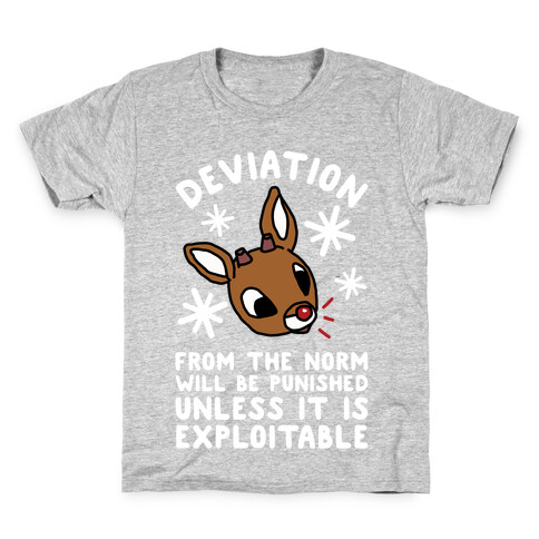 Deviation Rudolf Kids T-Shirt