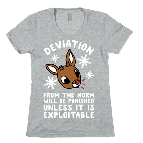 Deviation Rudolf Womens T-Shirt