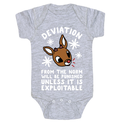 Deviation Rudolf Baby One-Piece