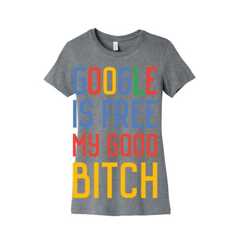 Google is Free Womens T-Shirt
