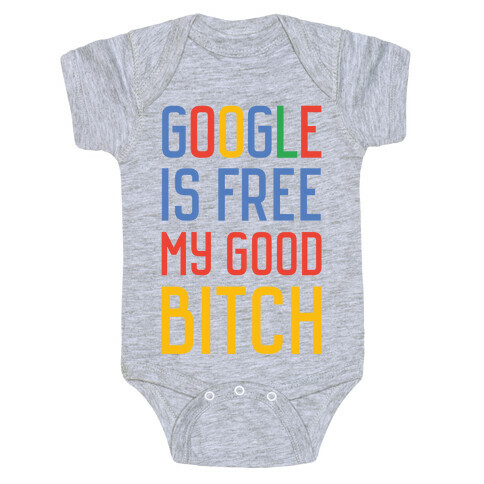 Google is Free Baby One-Piece
