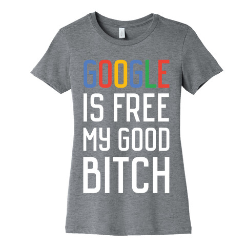 Google is Free Womens T-Shirt