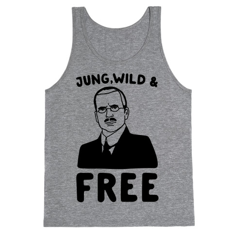 Jung Wild & Free Parody Tank Top