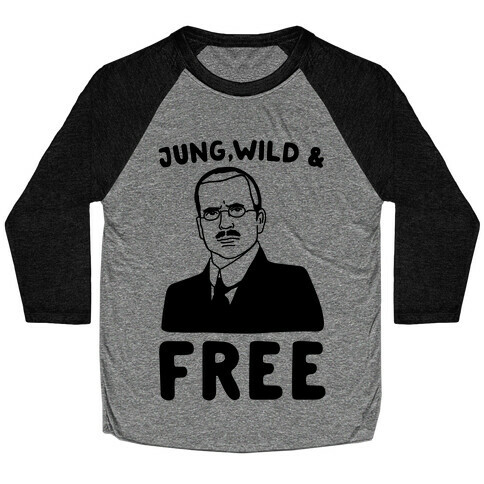 Jung Wild & Free Parody Baseball Tee
