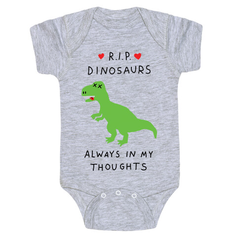 RIP Dinosaurs Baby One-Piece