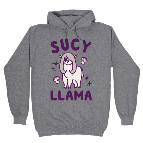 Sucy Llama Parody Hooded Sweatshirt