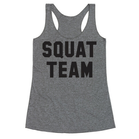 Squat Team Racerback Tank Top