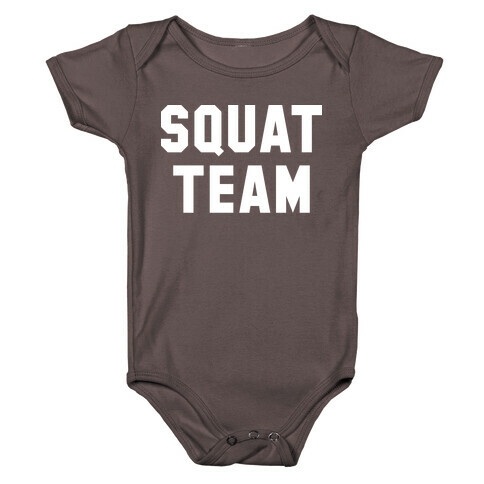 Squat Team Baby One-Piece