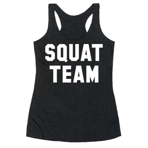 Squat Team Racerback Tank Top