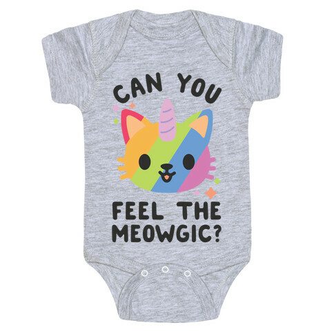 Can You Feel The Meowgic Baby One-Piece