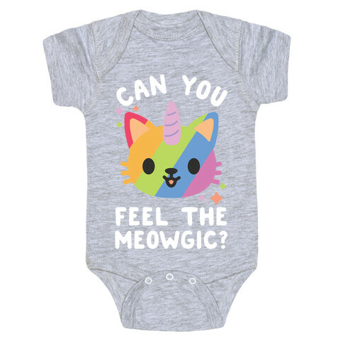 Can You Feel The Meowgic Baby One-Piece