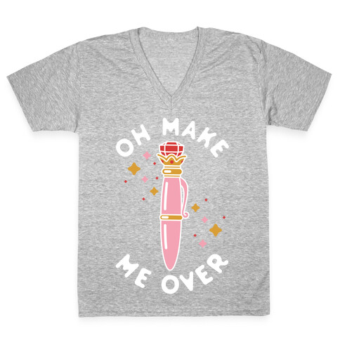 Oh Make Me Over V-Neck Tee Shirt