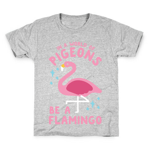 In a World Of Pigeons Kids T-Shirt