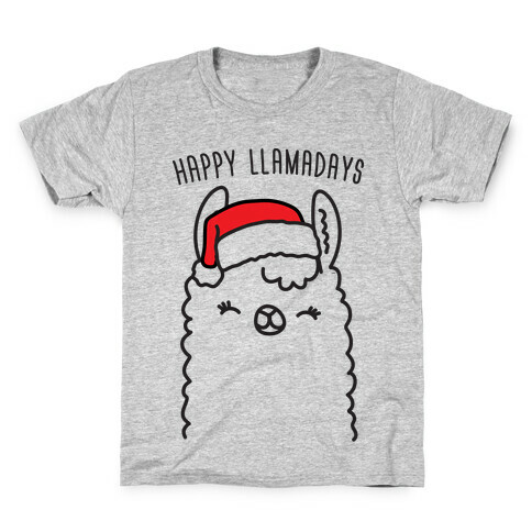 Happy Llamadays Kids T-Shirt
