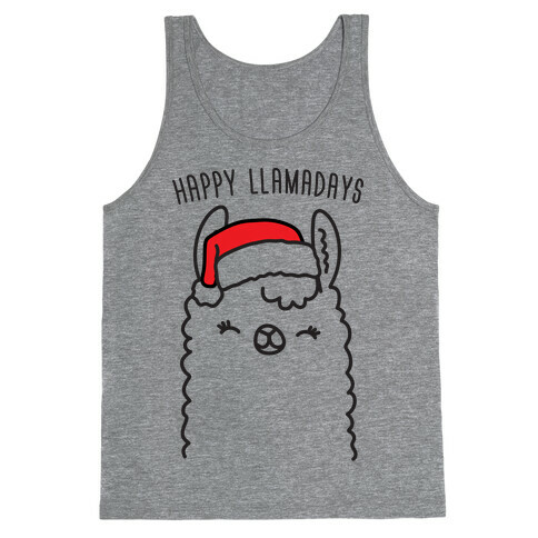 Happy Llamadays Tank Top