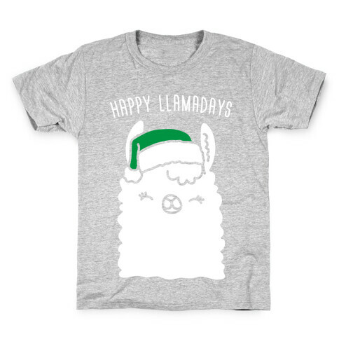 Happy Llamadays Kids T-Shirt