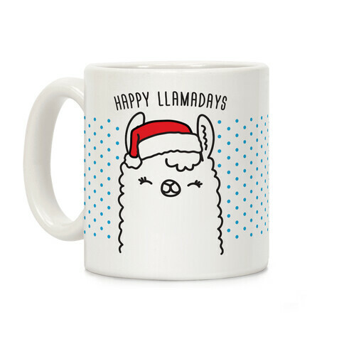 Happy Llamadays Coffee Mug