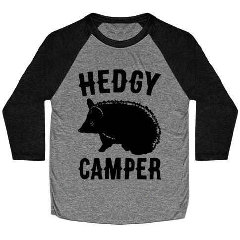 Hedgy Camper Baseball Tee