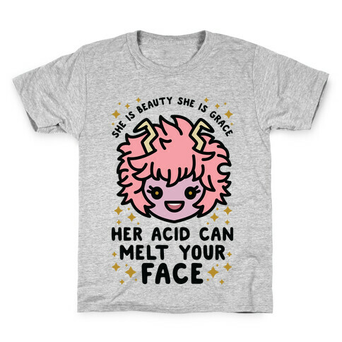 Her Acid Can Melt Your Face Kids T-Shirt
