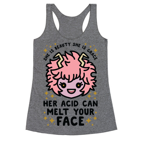 Her Acid Can Melt Your Face Racerback Tank Top
