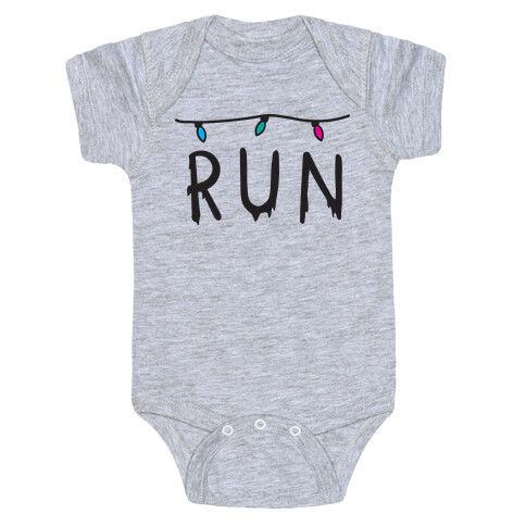 Run Stranger Things Baby One-Piece