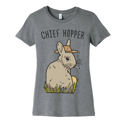 Chief Hopper Parody Womens T-Shirt