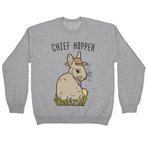 Chief Hopper Parody Pullover