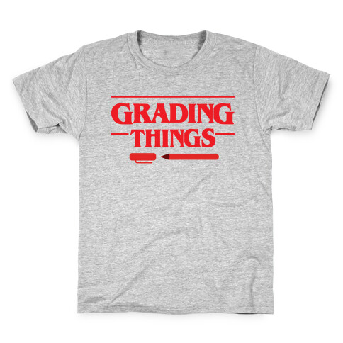 Grading Things Parody Kids T-Shirt