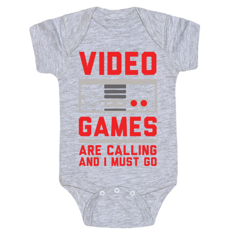 Video Games Are Calling Baby One-Piece