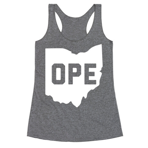 Ope Ohio Racerback Tank Top