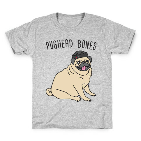 Pughead Bones Kids T-Shirt