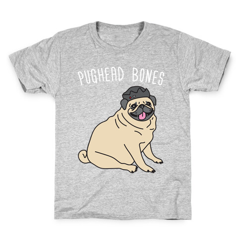 Pughead Bones Kids T-Shirt