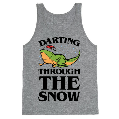 Darting Through The Snow Parody Tank Top