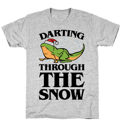 Darting Through The Snow Parody T-Shirt