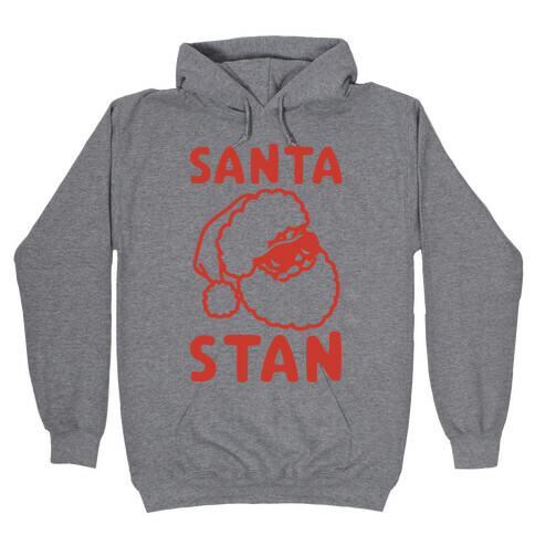 Santa Stan Parody Hooded Sweatshirt
