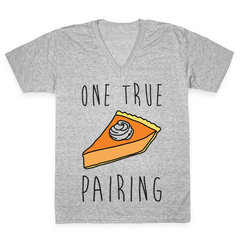 One True Pairing Parody V-Neck Tee Shirt