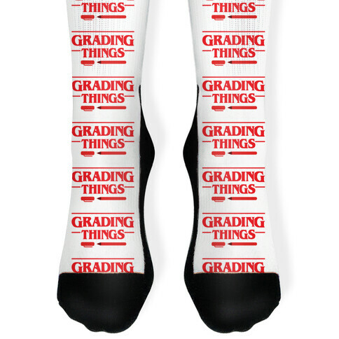 Grading Things Parody Sock